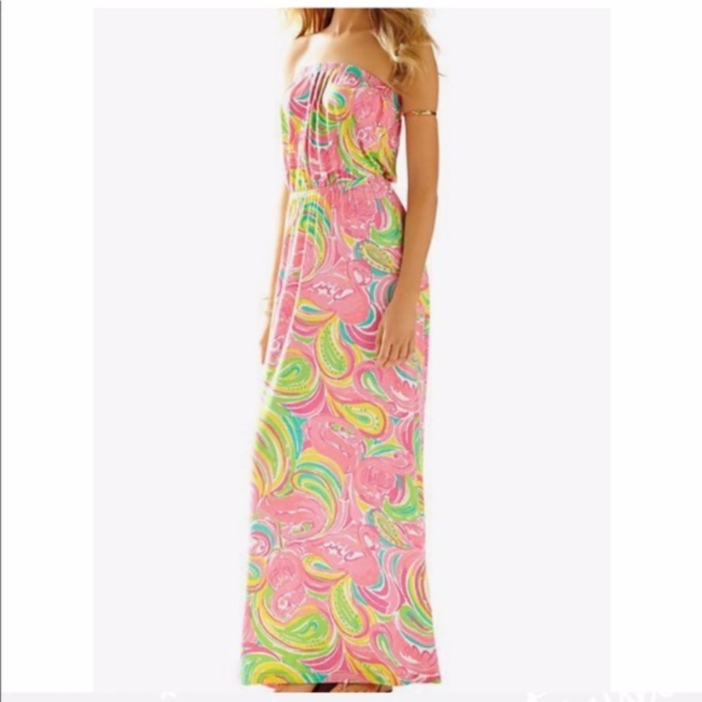 Lilly Pultzer all night maxi dress
